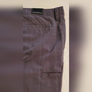 Men's Gray/Plaid Quicksilver Shorts